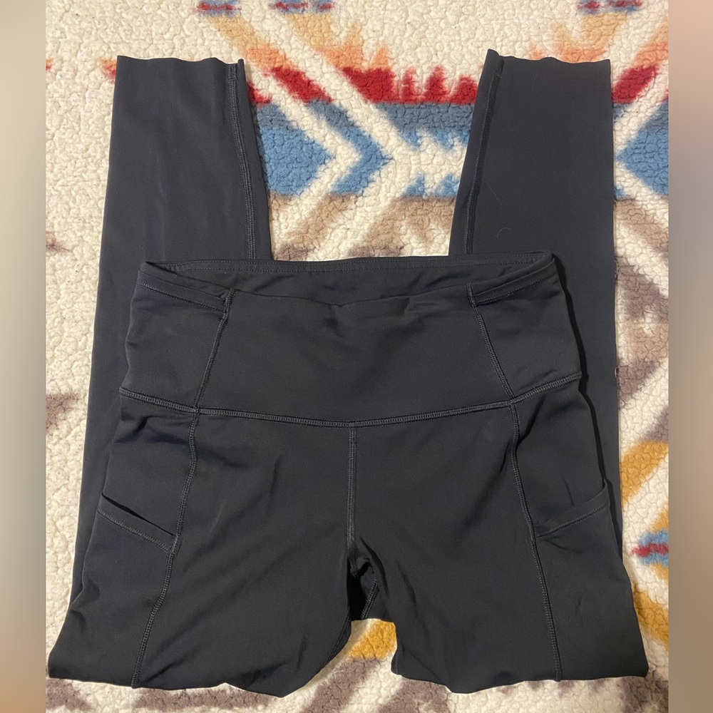 Lululemon Fast & Free 7/8 Tight II *Non-Reflective Nulux 25